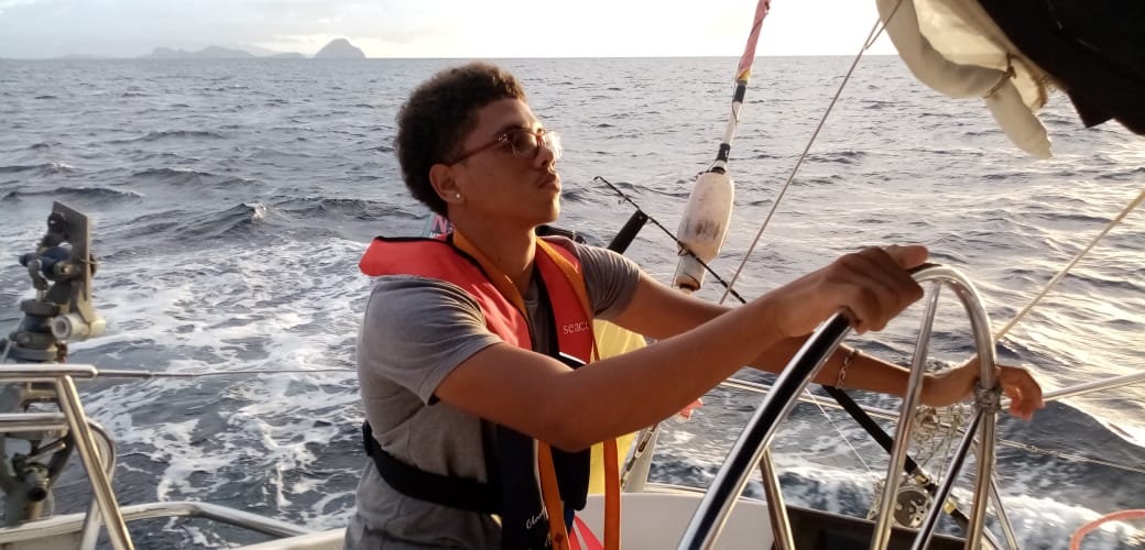 RYA Start Yachting Caribbean Sailing Student